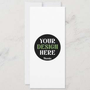 Carte personnalisé, unique, élégant et minimaliste bisou