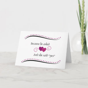 Carte personnalisée 10e anniversaire de Mariage