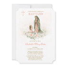 Carte Personnalisée Baptême Fille