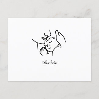 Carte personnalisée de maman Merci