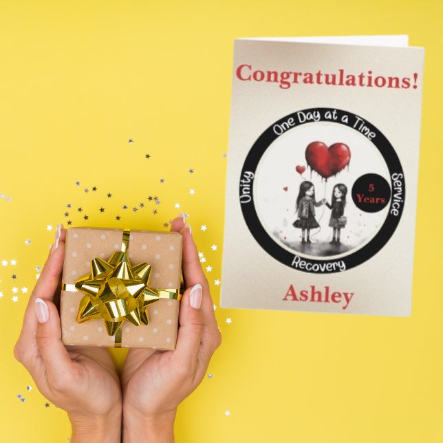 Carte personnalisée de marque de sobriété (Créateur téléchargé)