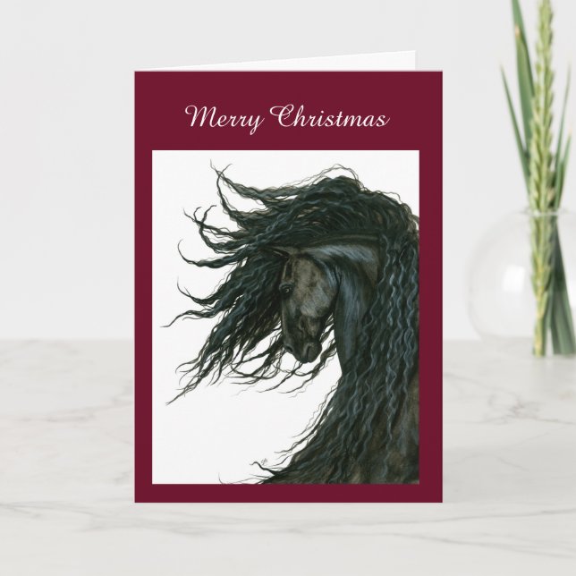 Carte personnalisée DreamWalker Horse par Annivers (Devant)
