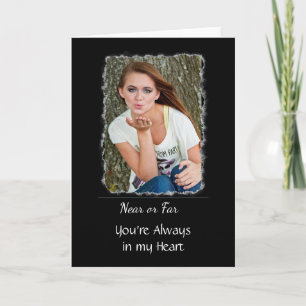 Carte personnalisée "Miss You"