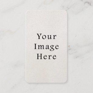 Carte personnalisée verticale Carte de visite vide