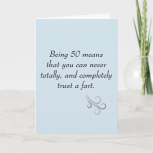 Carte Personnaliser d'âge Anniversaire Faire confiance à