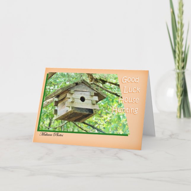 Carte Personnaliser de chasse à la maison (Devant)