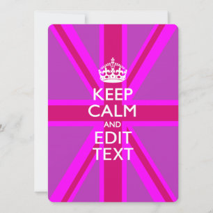 Carte Personnaliser du calme Modifier le texte sur l'uni