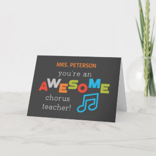 Carte Personnaliser le nom pour la Journée d'appréciatio