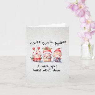 Carte Personnaliser Meilleurs Amis Je Souhaite Que Vous 