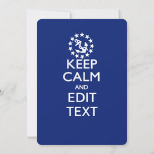 Carte Personnalisez Votre Calme Nautique Et Modifiez Le 