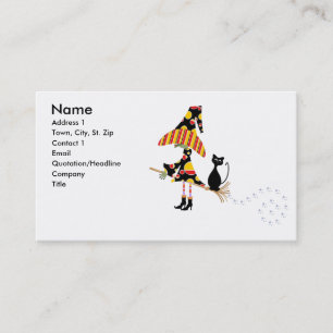 Carte personnelle d'affaires de Halloween