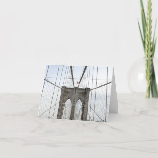 Carte Perspective de pont de Brooklyn