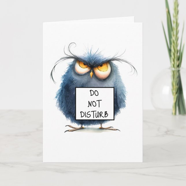 Carte Perte d'animal de compagnie Besoin d'une pause seu (Devant)