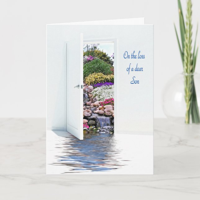 Carte Perte de sympathie pour un Fils (Devant)