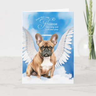 Carte Perte d'un animal de compagnie ou Tan French Bulld