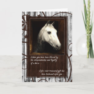Carte Perte d'un cheval Grange Bois Animaux de compagnie