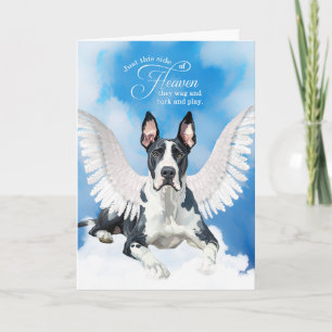 Carte Perte d'un chien Manteau Grande Dane Sympathie de 