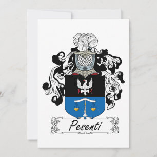 Carte Pesenti Family Crest