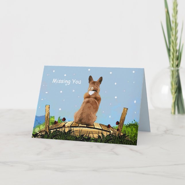 Carte Pet Loss sympathie (Devant)