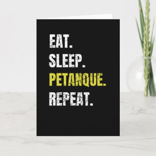 Carte Petanque Boules Gift   Petanque Lover Boule Player