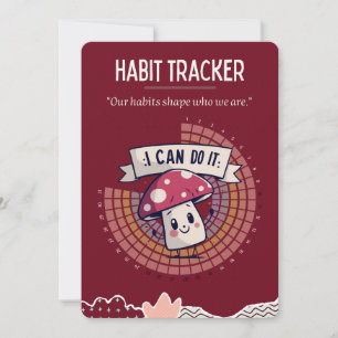 Carte petit champignon Tracker Habit