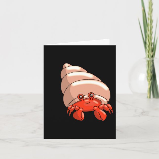 Carte Petit Crabe Heureux (Devant)