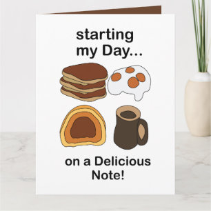 Carte Petit déjeuner : commencer ma journée sur une note