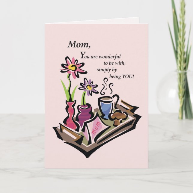 Carte Petit déjeuner en Bed Mom (Devant)