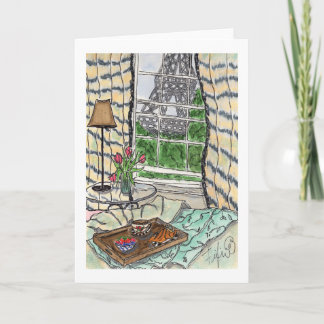 Carte Petit déjeuner parisien