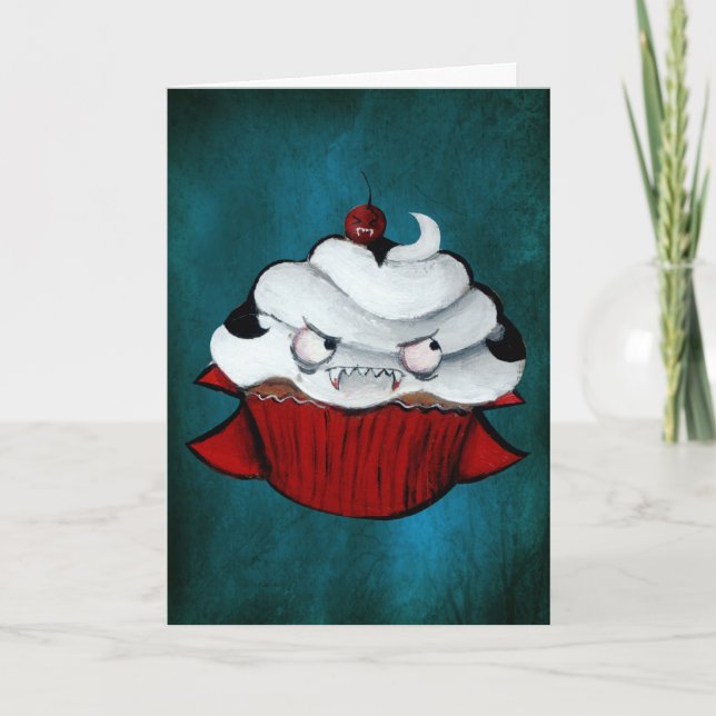 Carte Petit gâteau doux de vampire (Devant)