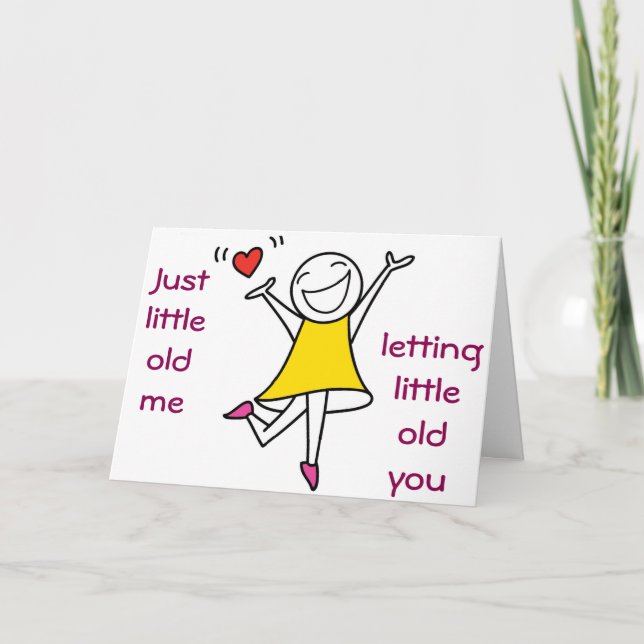 CARTE PETIT JE SOUHAITE PETIT ANNIVERSAIRE... (Devant)