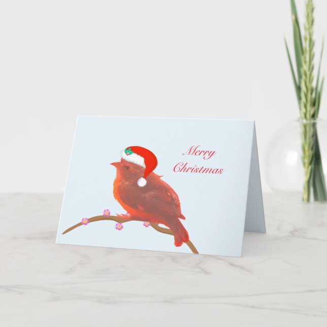 Carte Petit oiseau mignon (Devant)