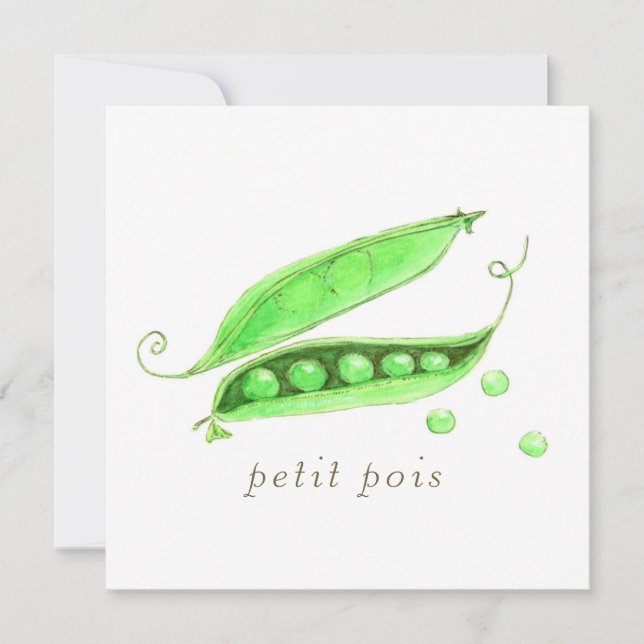 Carte Petit Pois (Devant)