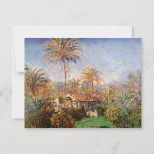 Carte Petite Ferme à Bordighera par Claude Monet