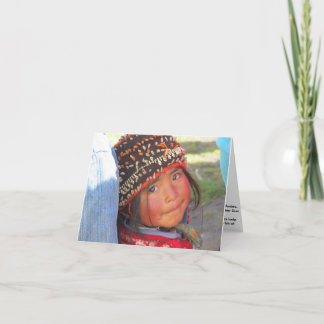 Carte Petite fille de Quishuarani