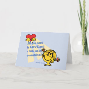 Carte Petite Miss Sunshine   You Need Is...