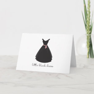 Carte Petite robe noire