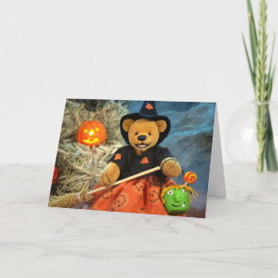 Carte Petite sorcière de petits ours