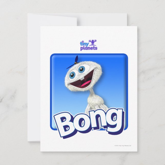 Carte Petites planètes Bong - Beanie (Devant)