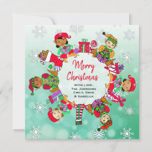 Carte Petits elfes géants