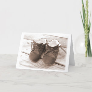 Carte Petits Souliers Marrons