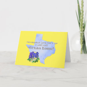 Carte Peu importe jusqu'où je vais J'appelle toujours Te