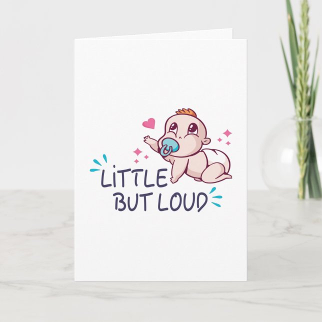 Carte Peu mais bruyant (Devant)