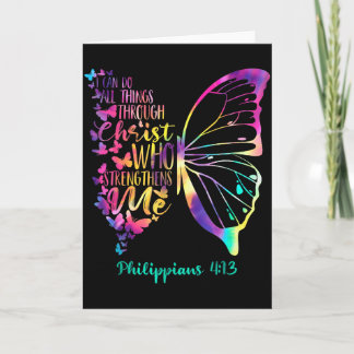 Carte Peut Tout Faire Par Le Christ Qui Me Fortifie