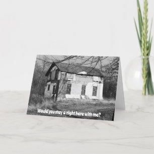 Carte Peux-tu passer la nuit ici avec moi ? Abandonné