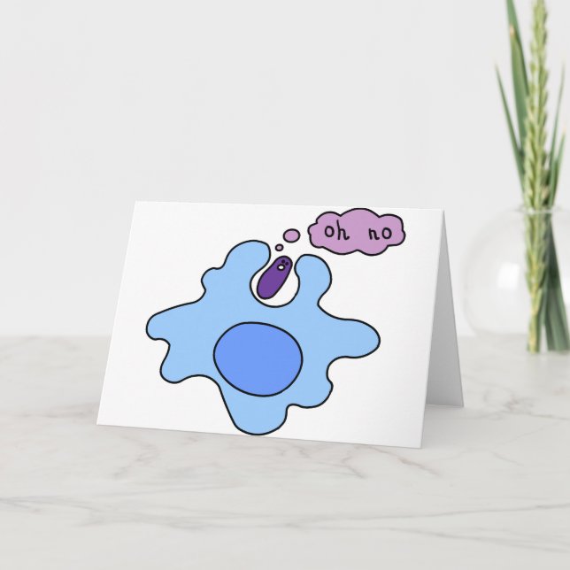 Carte Phagocytose des bactéries (Devant)