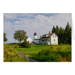 Carte phare Burnt Island