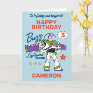Carte Phare de Buzz   À l'infini et au-delà Anniversaire