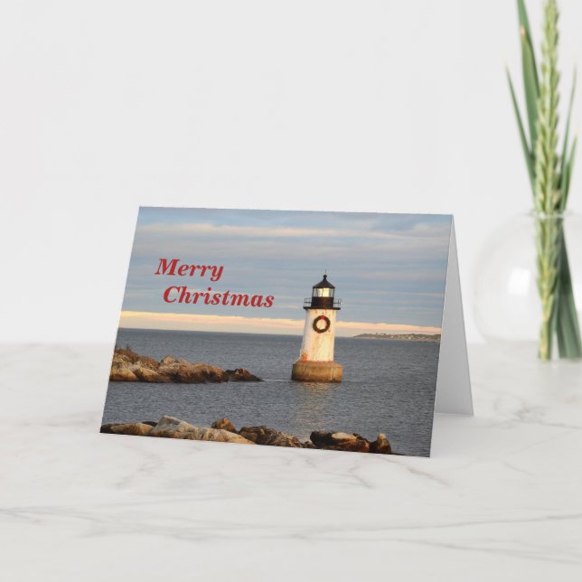 Carte Phare de Joyeux Noël (Devant)
