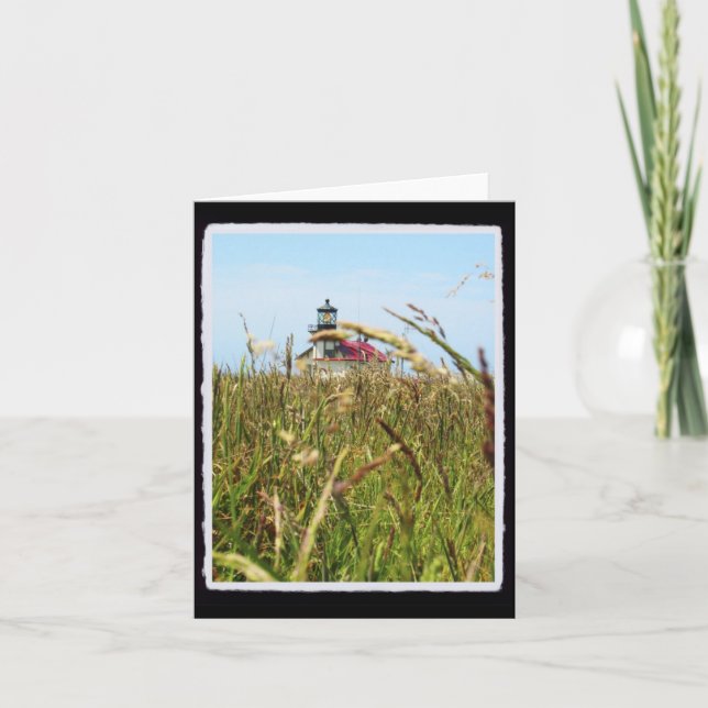 Carte Phare de Point Cabrillo (Devant)
